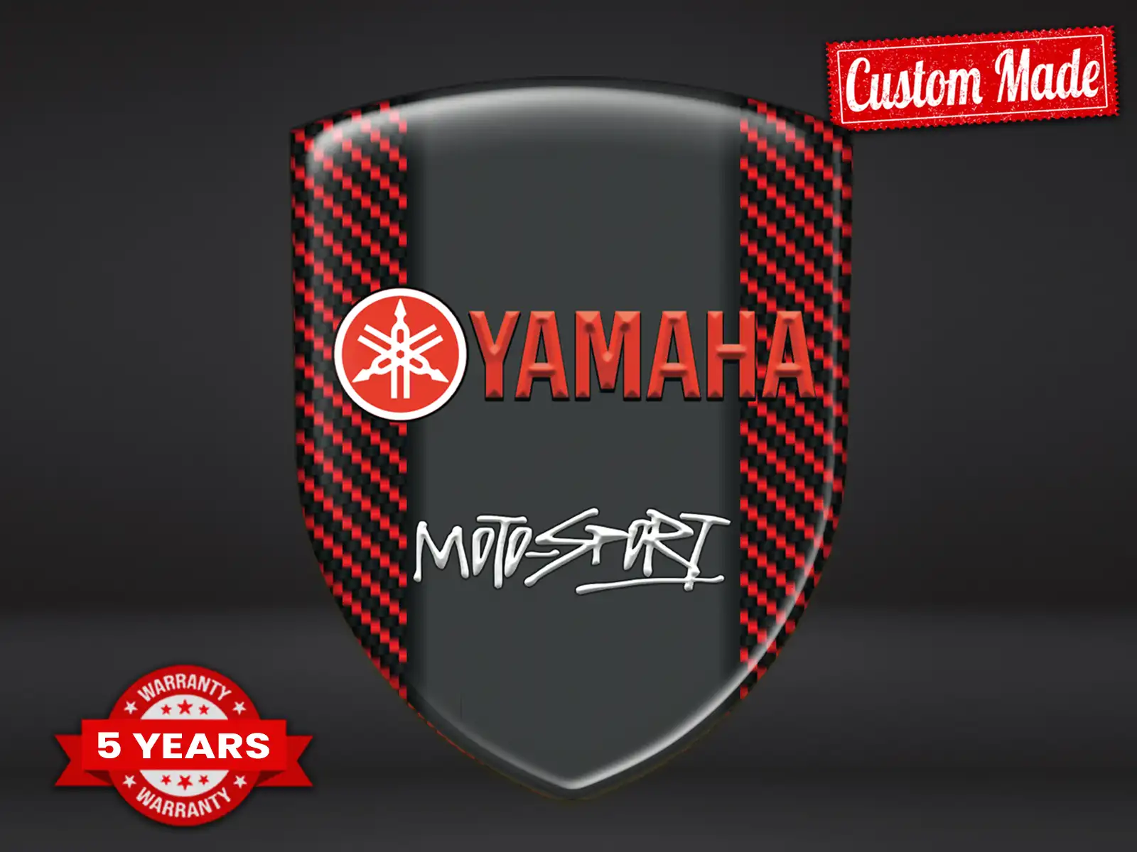 Yamaha Stickers Vitre Auto Perso Style Max Pro Résistant